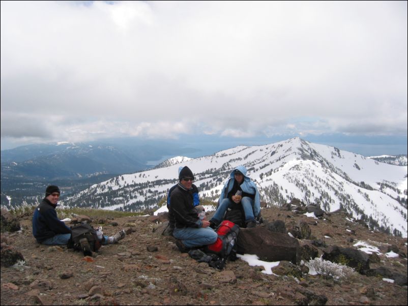 2005-06-18 Relay Peak (10) Summit of Mt Houghton